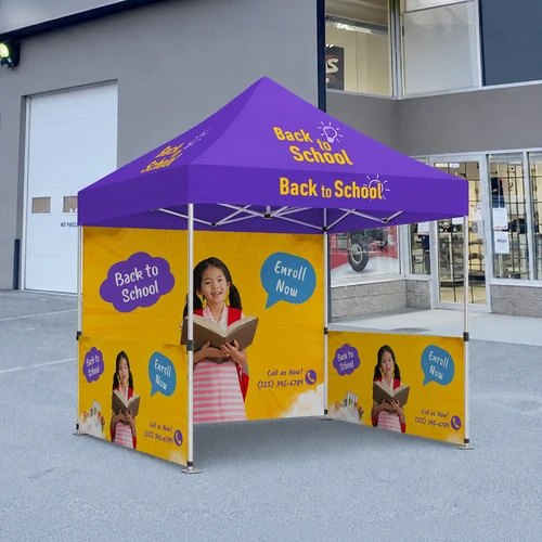 10 Ft Steel Custom Canopy Tent - Image 3