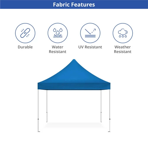 10 Ft Steel Custom Canopy Tent - Image 5