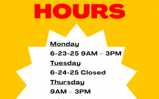Special Hours