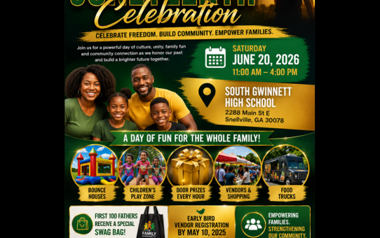 FlyersATL Proudly Sponsors The Family Gwinnett Juneteenth Celebration for Four Consecutive Years